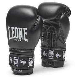 Gants boxe Leone ambassador (noir)