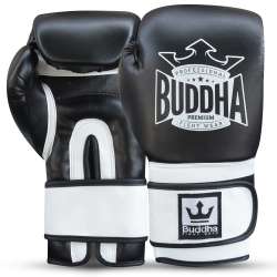 Gants de boxe Buddha top fight black white