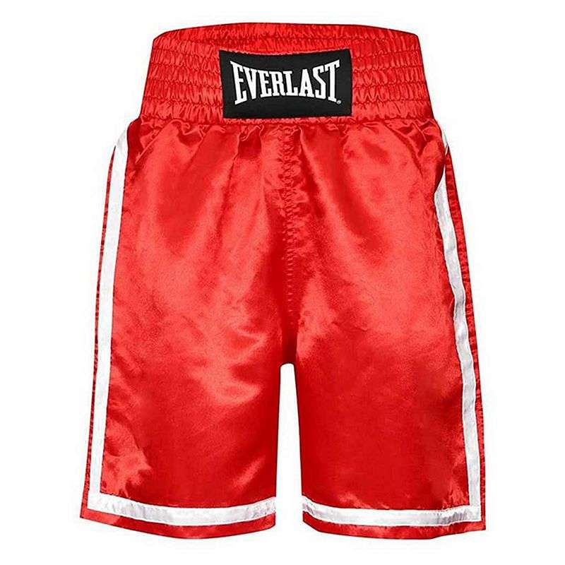 Pantalons de boxe Everlast competition (rouge)