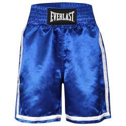 Shorts de boxe Everlast competition (bleu)