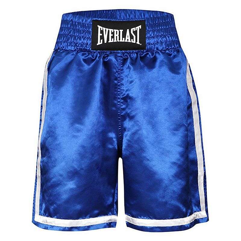 Shorts de boxe Everlast competition (bleu)