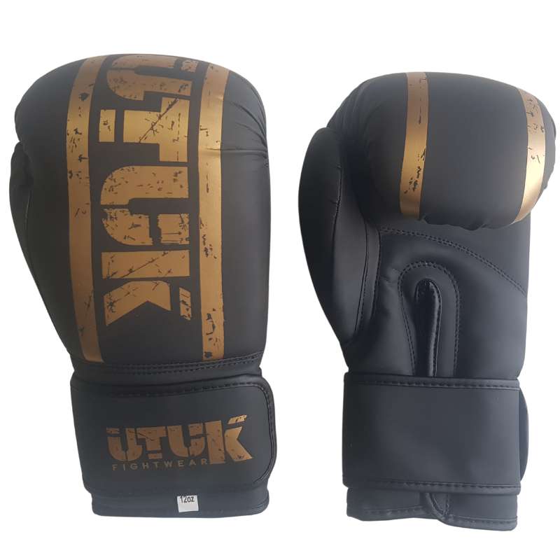 Boxing gloves Utuk black gold