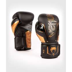 Gants de boxe Venum elite evo (noir/bronze)
