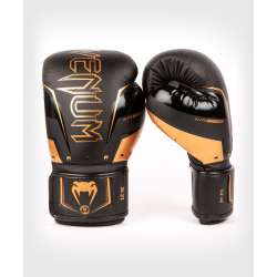 Gants de boxe Venum elite evo (noir/bronze)1