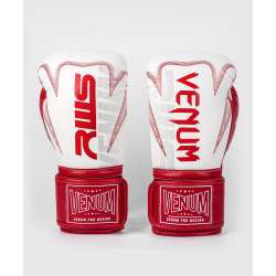 Gants de boxe Venum RWS X (blanche/rouge)1