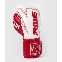 Gants de boxe Venum RWS X (blanche/rouge)3