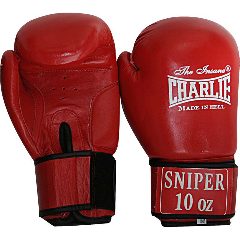 Gants de boxe Charlie, gants amateur sniper, boutique boxe