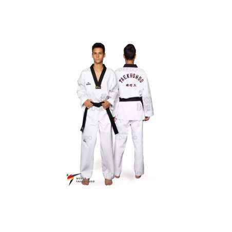 Dobok taekwondo col noir Daedo TA1021 WT