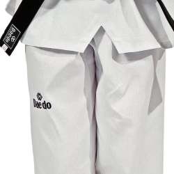 Dobok taekwondo col noir Daedo TA1021 WT 2