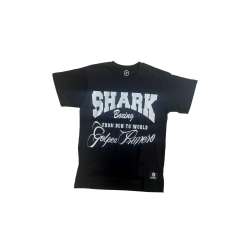 T-shirt Shark golpea primero (noir/blanc)
