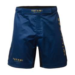 Shorts MMA Tatami katakana (bleu)4