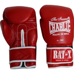 Gants boxe Charle bat-X (rouge)