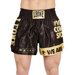 Pantalon de kick boxing AB966 Leone noir