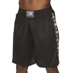 Pantalon de boxe AB219 Leone noir