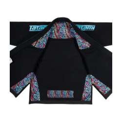 Tatami jiu jitsu ( JJB Gi) recharge kimono noir bleu 3