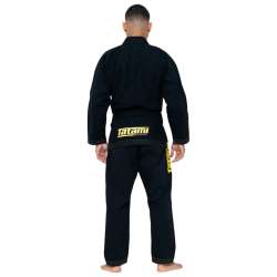 Tatami jiu jitsu ( JJB Gi ) recharge kimono noir jaune 2