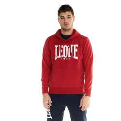 Sweats à capuche Leone avec grand logo (rouge)