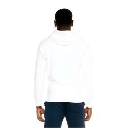 Leone zip hoodie big logo (blanc) 3