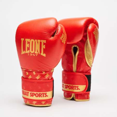 Gants de boxe DNA Leone GN220 rouge