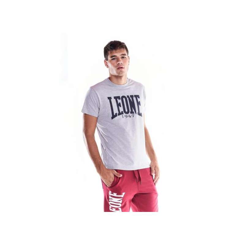 T-shirt Leone basic pour homme (gris)