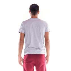 T-shirt Leone basic pour homme (gris) 2
