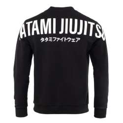 Tatami impact sweatshirt (noir/blanc) 1
