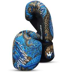 Gants de boxe Buddha fantasy dragon (bleu) 2