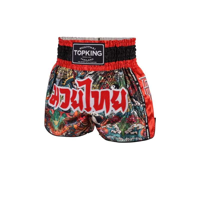 Shorts de muay thai TopKing 226 (rouge)