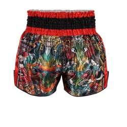 Shorts de muay thai TopKing 226 (rouge) 1