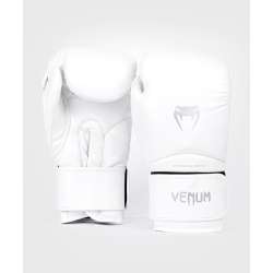 Gants contender 1.5 Venum kick boxe (blanc/gris)