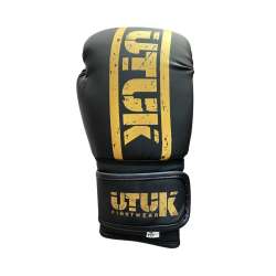 Gants de boxe pour enfants Utuk (noir/or)
