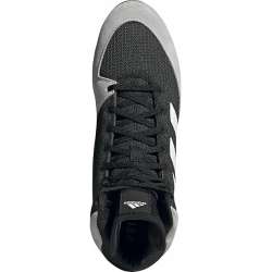 Chaussures de lutte Adidas mat wizard 5 noir/gris 4