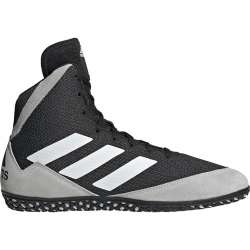 Chaussures de lutte Adidas mat wizard 5 noir/gris 1