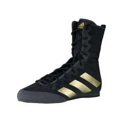 Chaussures de boxe Adidas box hog 4 noir/or