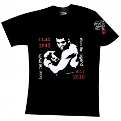 T-shirt de boxe Charlie muhammad ali (noir)